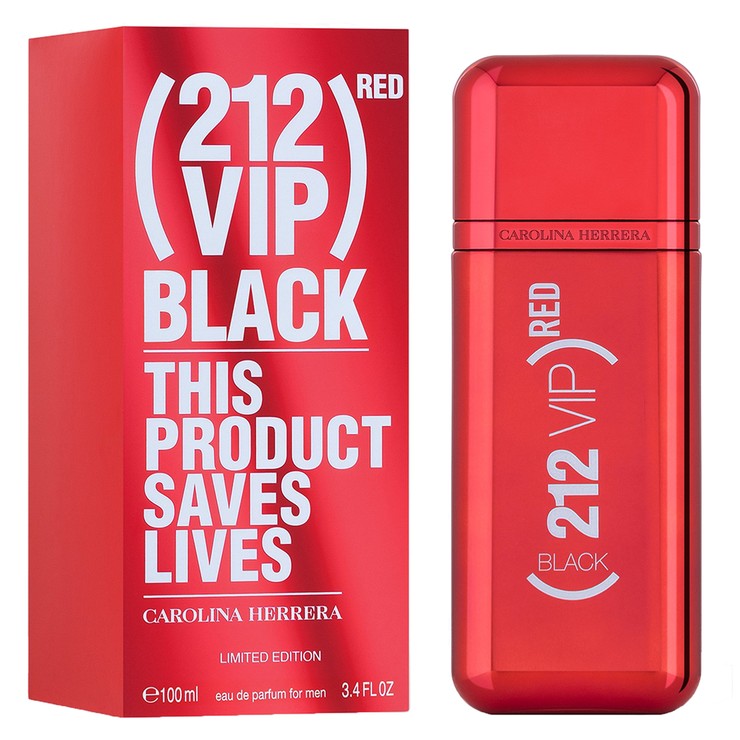 Carolina Herrera 212 VIP BLACK RED  M